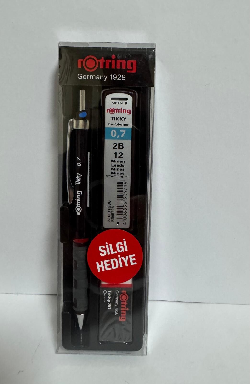 Okul Seti 0.7 Mm Bordo Versatil Uçlu Kalem-Silgi-Uç