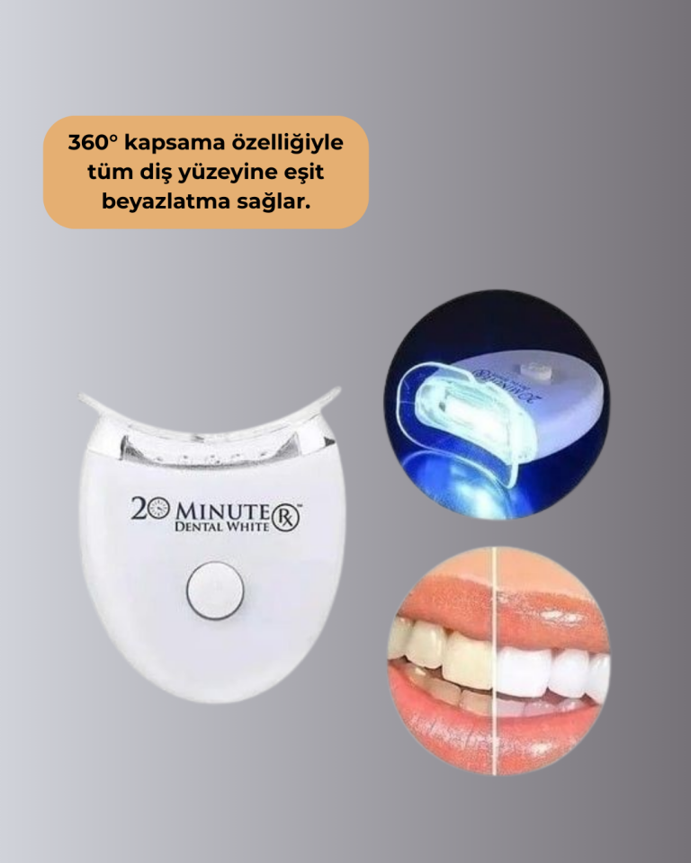 Mavi Işık Teknolojisi ile Güvenli Diş Beyazlatıcı Sistem - Lisinya