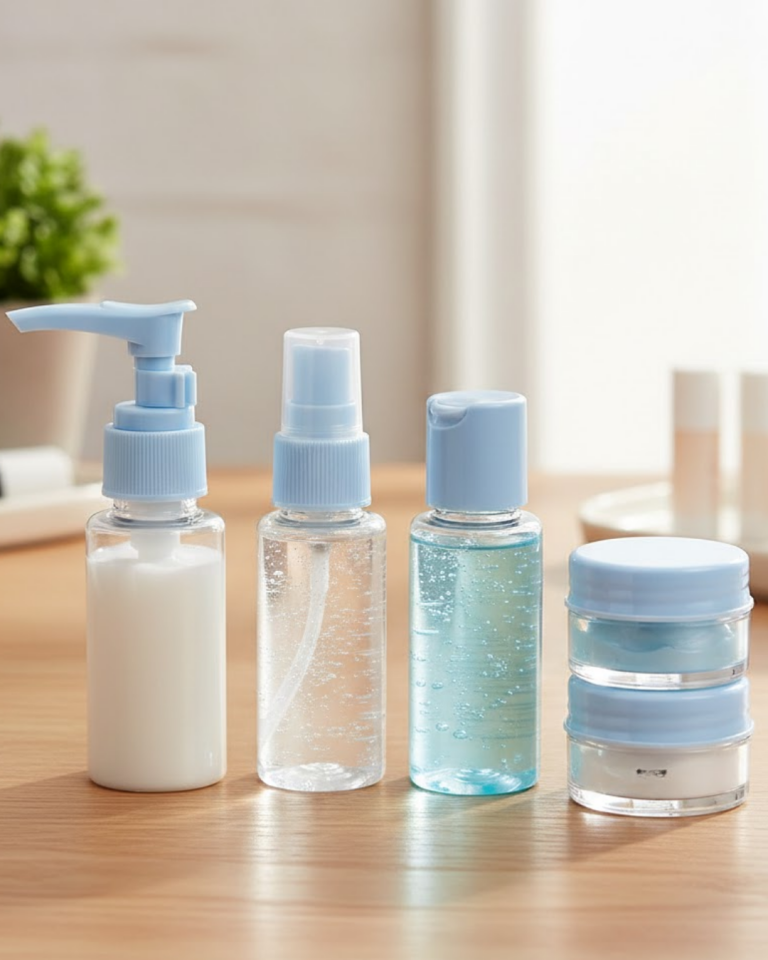 Seyahat İçin 5’li Şeffaf Dolum Şişesi Seti 30 ml - Lisinya