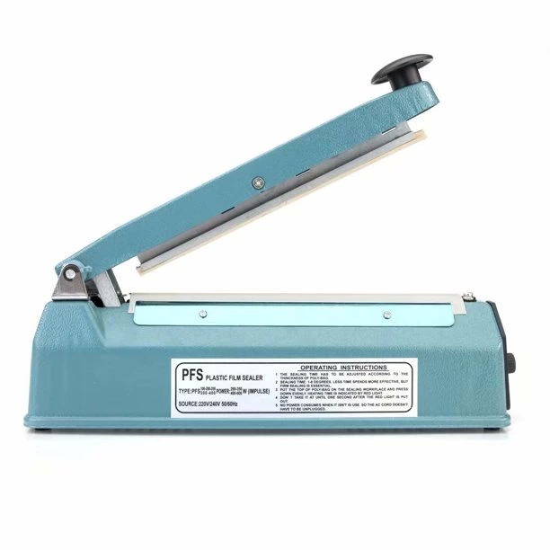 Fs-400 Metal Gövdeli Kullanımı Kolay Poşet Ağzı Kapama Yapıştırma Makinası (40cm) Impulse ( Lisinya )