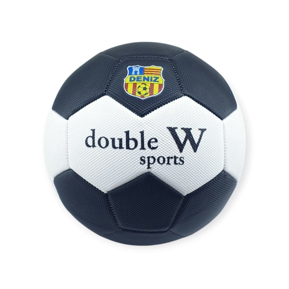 Futbol Topu Dikişli 420 gr No:5 - FB-660-SİYAH (Lisinya)