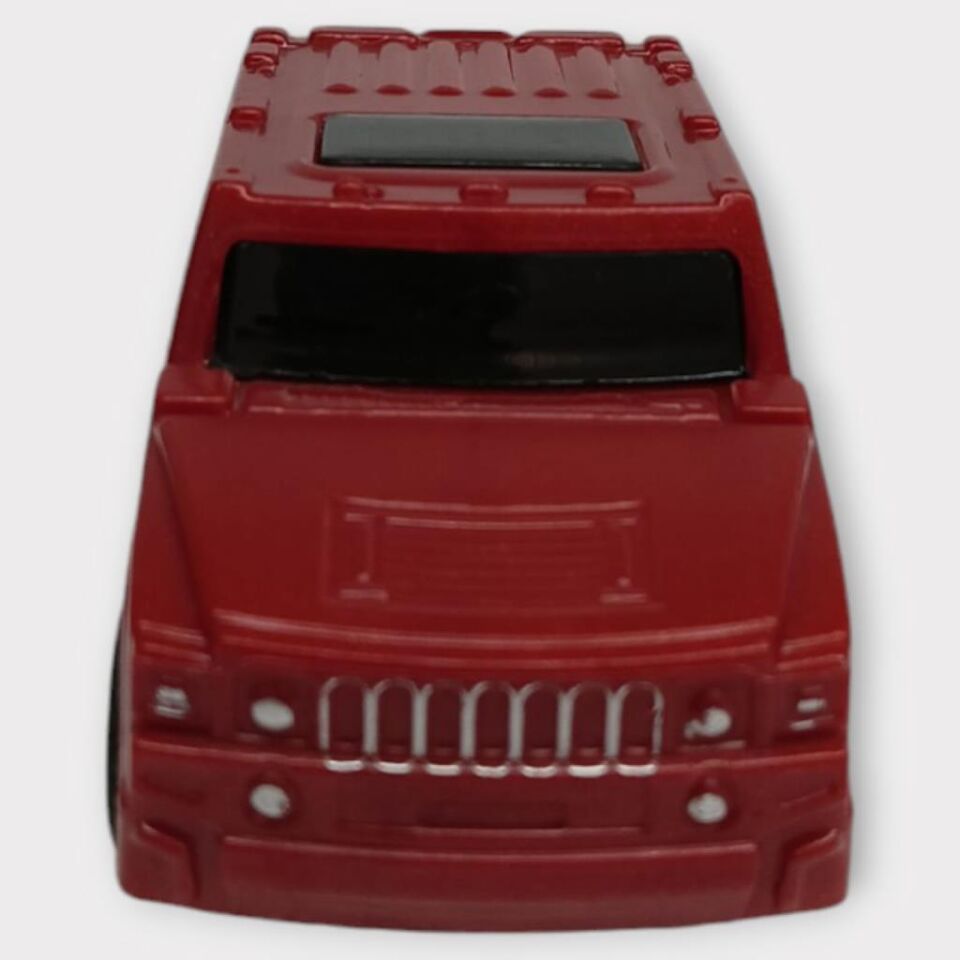 Çek Bırak Arabalar 10 Cm - Kırmızı Jeep (Lisinya)