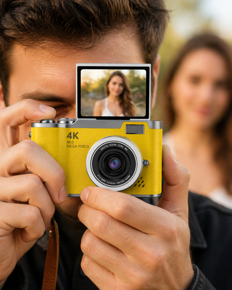 LK007 FOTOĞRAF MAKİNESİ SARI - Lisinya