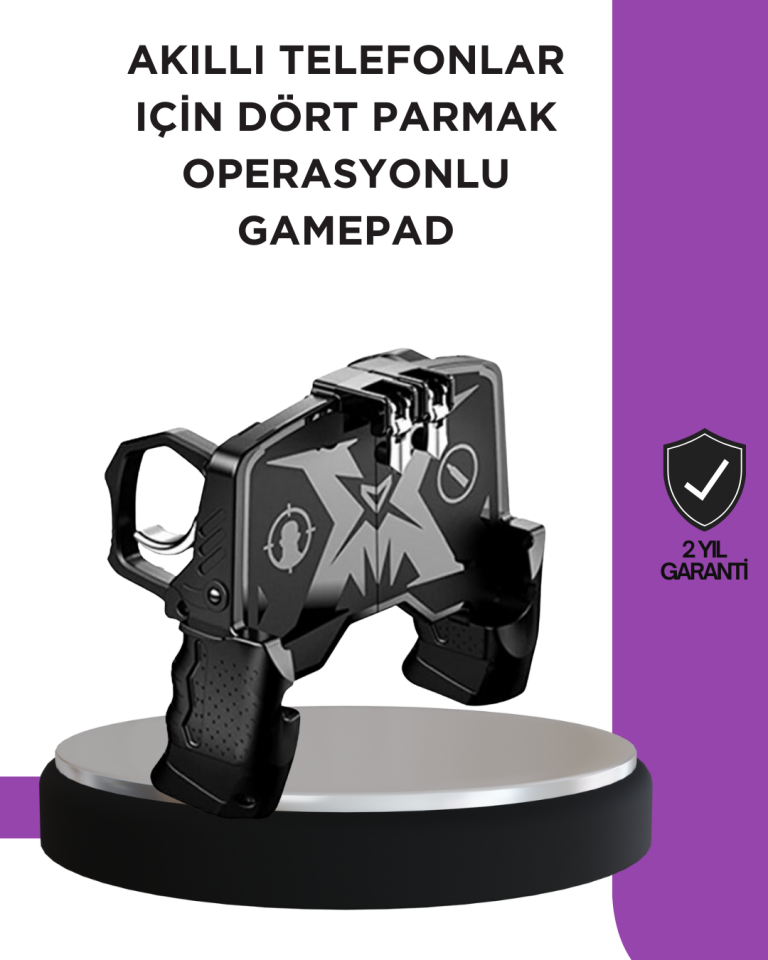 Tetikli Mobil Gamepad Ergonomik Kavramalı Oyun Aparatı - Lisinya