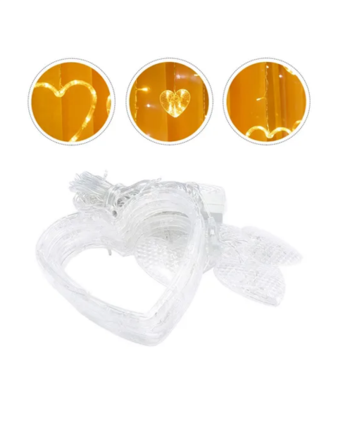 Kalp Şeklinde LED Neon Işık Dekoratif Romantik Oda ve Duvar Lambası - Lisinya