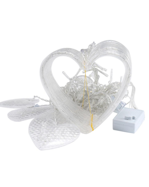 Kalp Şeklinde LED Neon Işık Dekoratif Romantik Oda ve Duvar Lambası - Lisinya