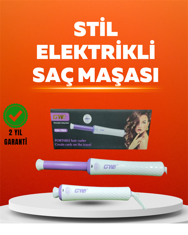 Hızlı Isınan, Kompakt ve Güvenli – Tüm Saç Tiplerine Uygun Kıvırma Cihazı - Lisinya