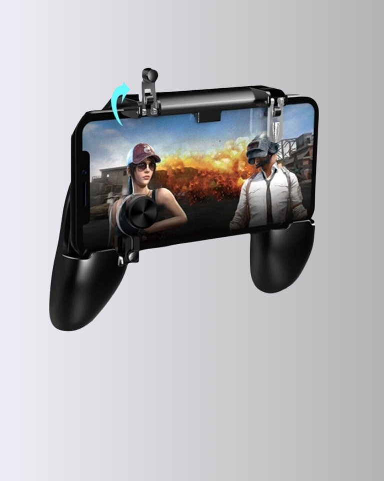 Joystick ve Parmak Tetikleyicili Mobil Oyun Gamepad Tutucu - Lisinya