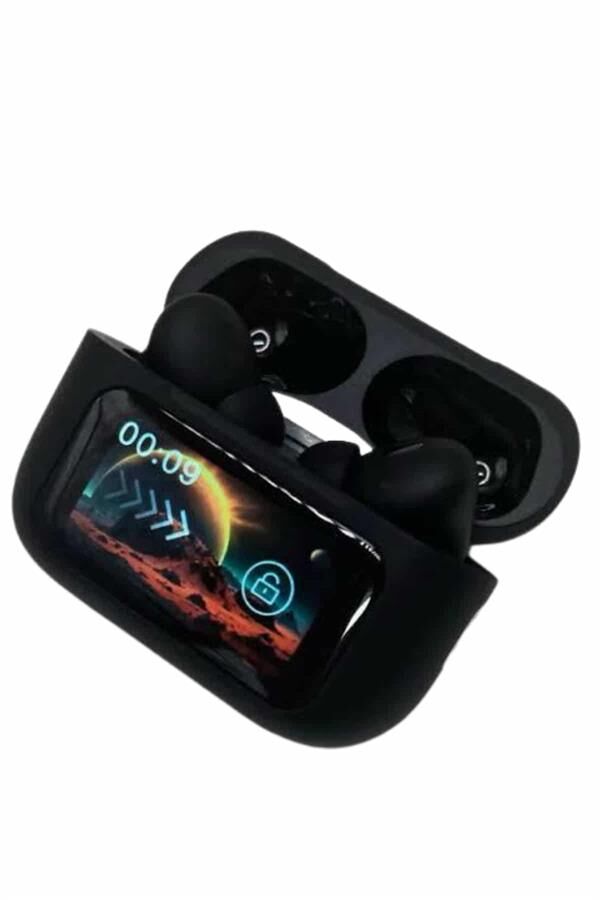 Kulak İçi Bluetooth Kulaklık Ekranlı Müzik Dinleme Çağrı Cevaplama Siyah Yamanhobi