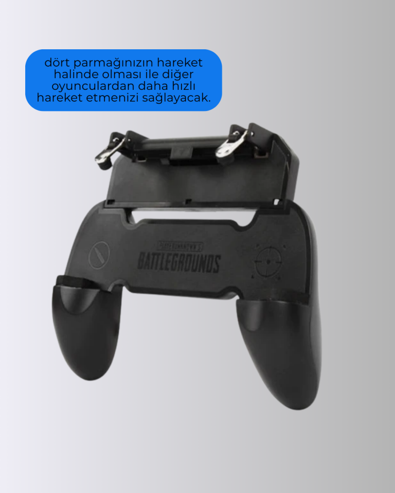 PUBG Mobile İçin Tetikleyicili Joystickli Telefon Gamepadi - Lisinya