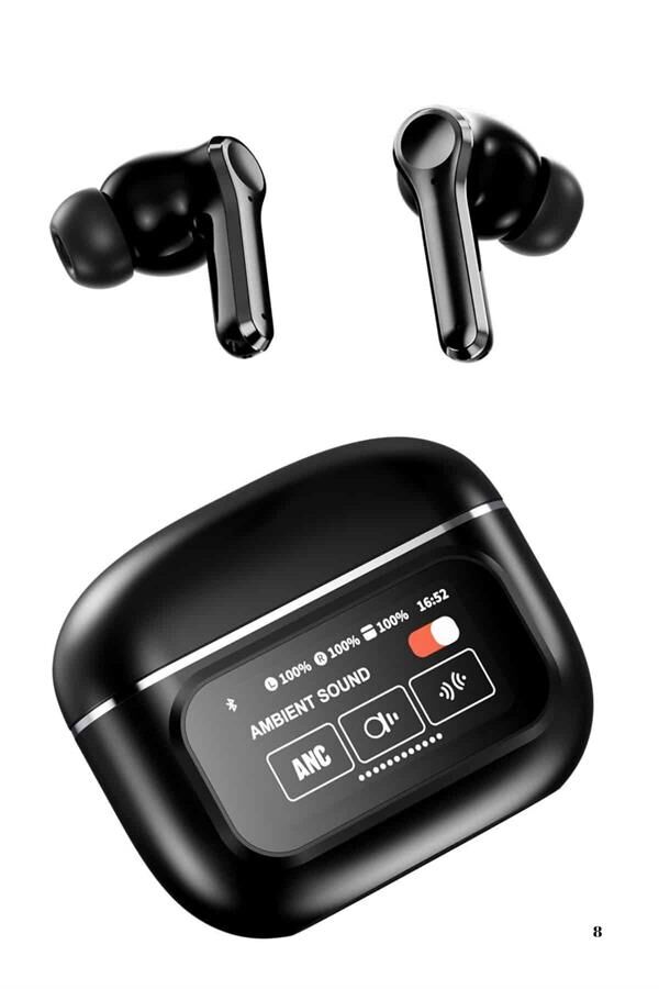2025 Model Bluetooth Kulaklık Dokunmatik Ekran Yüksek Ses Kalitesi - Lisinya