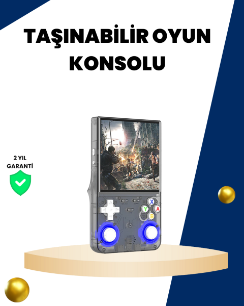 64GB Retro Oyun Konsolu 10.000 Oyunlu Taşınabilir El Konsolu - Lisinya