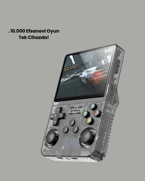 64GB Retro Oyun Konsolu 10.000 Oyunlu Taşınabilir El Konsolu - Lisinya