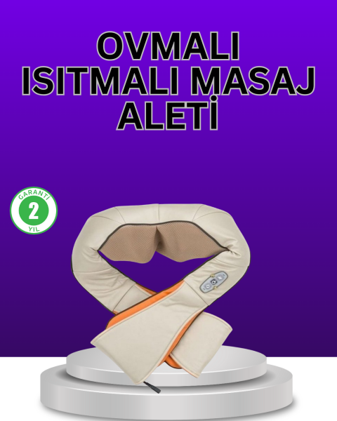 Isıtma Fonksiyonlu Ovmalı Boyun Omuz ve Vücut Masaj Cihazı Rahatlatıcı - Lisinya