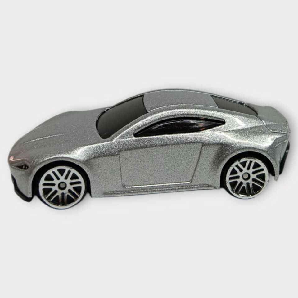 Metal Mini Arabalar  8 cm - Gri - 1 (Lisinya)