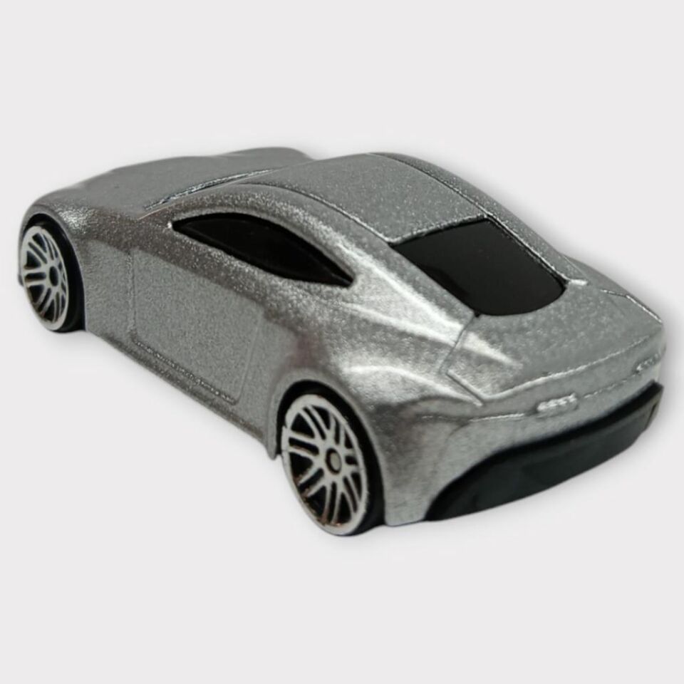 Metal Mini Arabalar  8 cm - Gri - 1 (Lisinya)