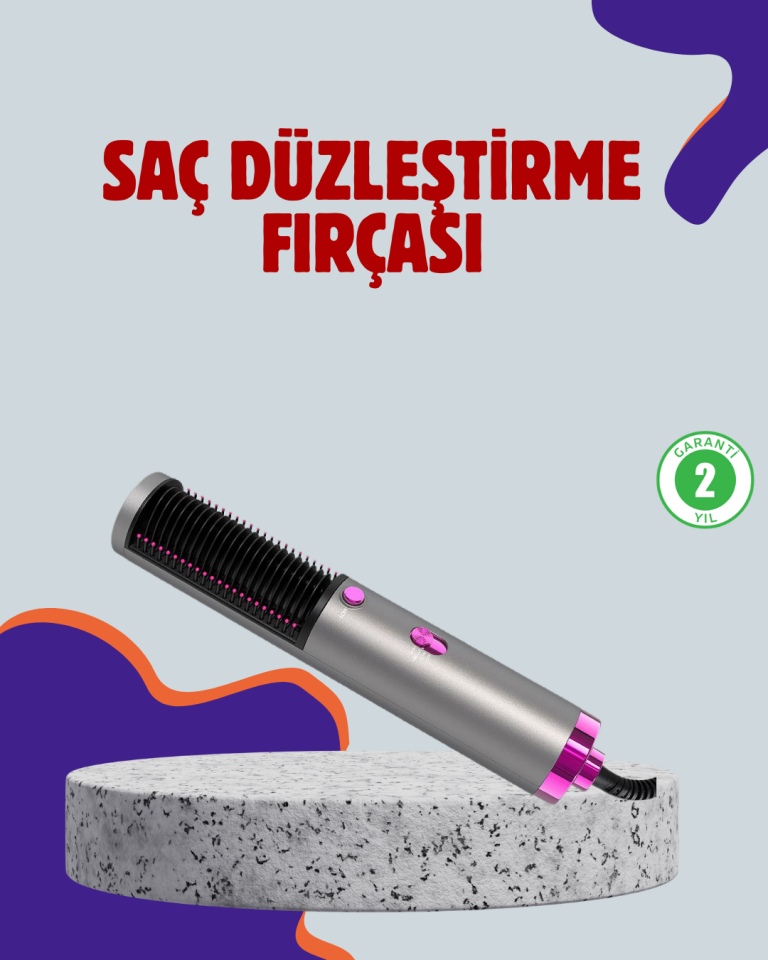 Salon Kalitesinde Saç Bakımı Sunan Şekillendirici Fırça - Lisinya