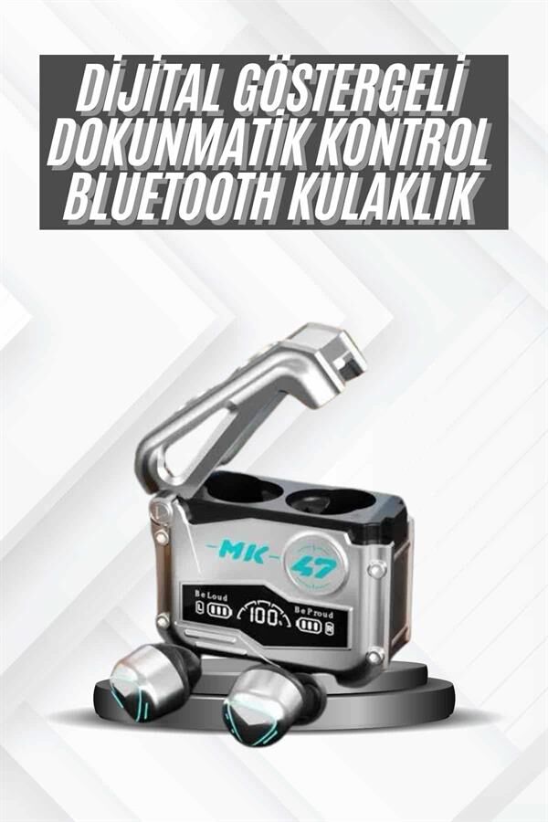 YamanHobi MK47 Bluetooth Oyuncu Kulaklığı Düşük Gecikmeli IPX5 Type-C