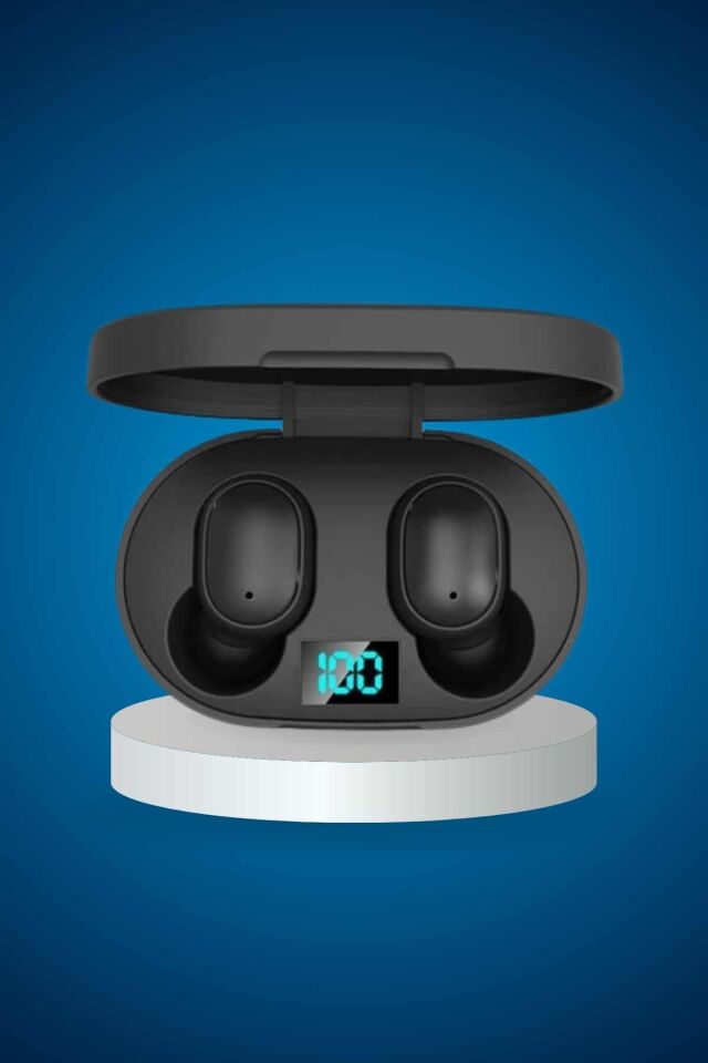 İkili Bluetooth Kulaklık Dijital Göstergeli Uzun Pil Ömrü Yüksek Ses Kaliteli - Lisinya