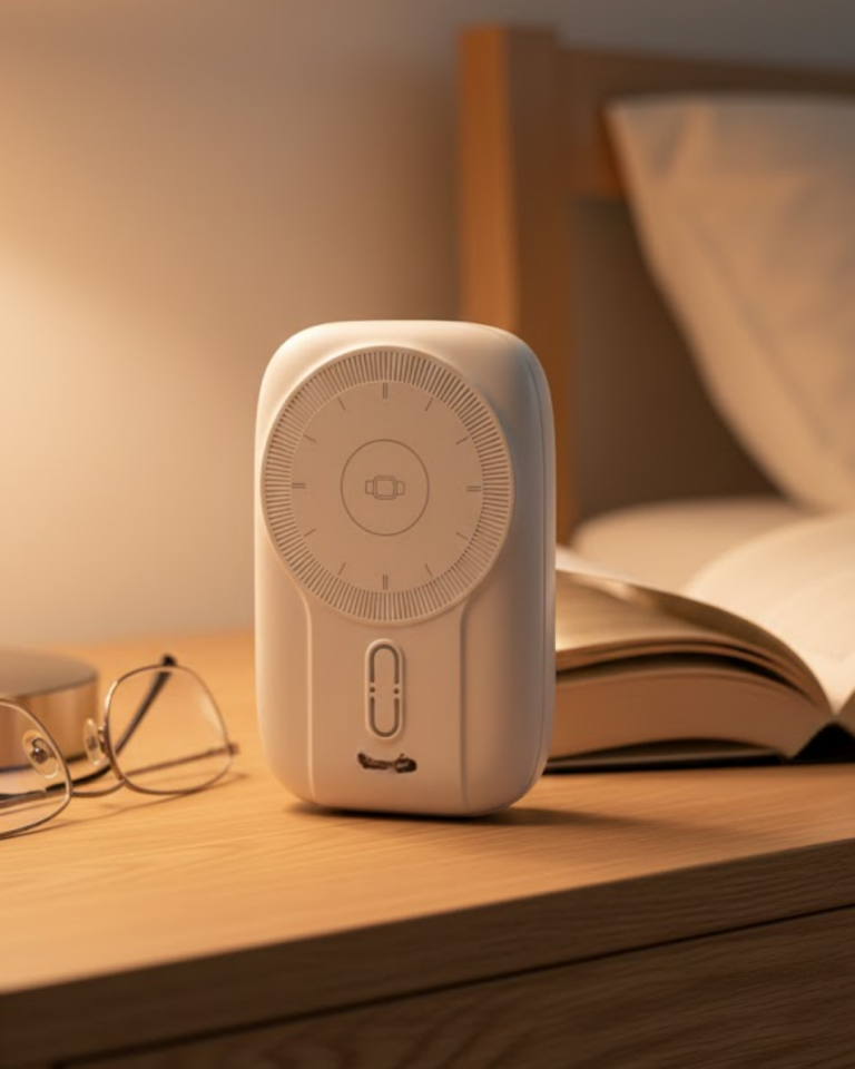 YamanHobi Beyaz Powerbank 10000 mAh Kablosuz Şarj Özellikli