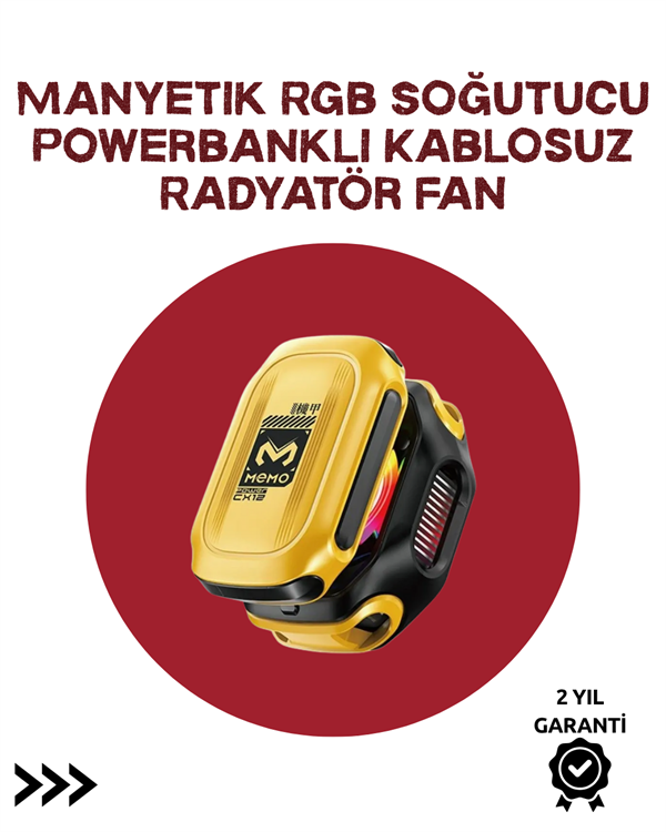 Akıllı Dijital Kontrollü Soğutucu | AI & Standart Mod | 7 Kanatlı Fan Tasarımı - Lisinya