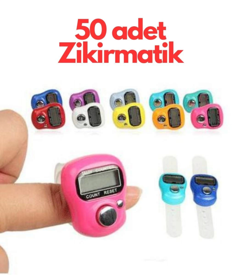 Yüzük Zikir Matik ( 50 Adet ) ( Lisinya )