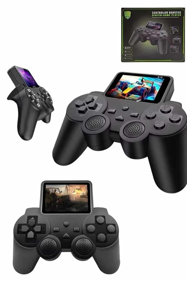S10 Gamepad 520 Oyunlu Klasik Taşınabilir Retro Oyunlar Oyun Konsolu El Atarisi - Lisinya