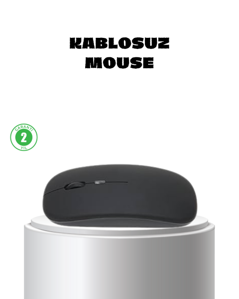 Kablosuz Oyuncu Mouse –  Gelişmiş Optik Sensör, Profesyonel ve Oyun Kullanımına Uygun