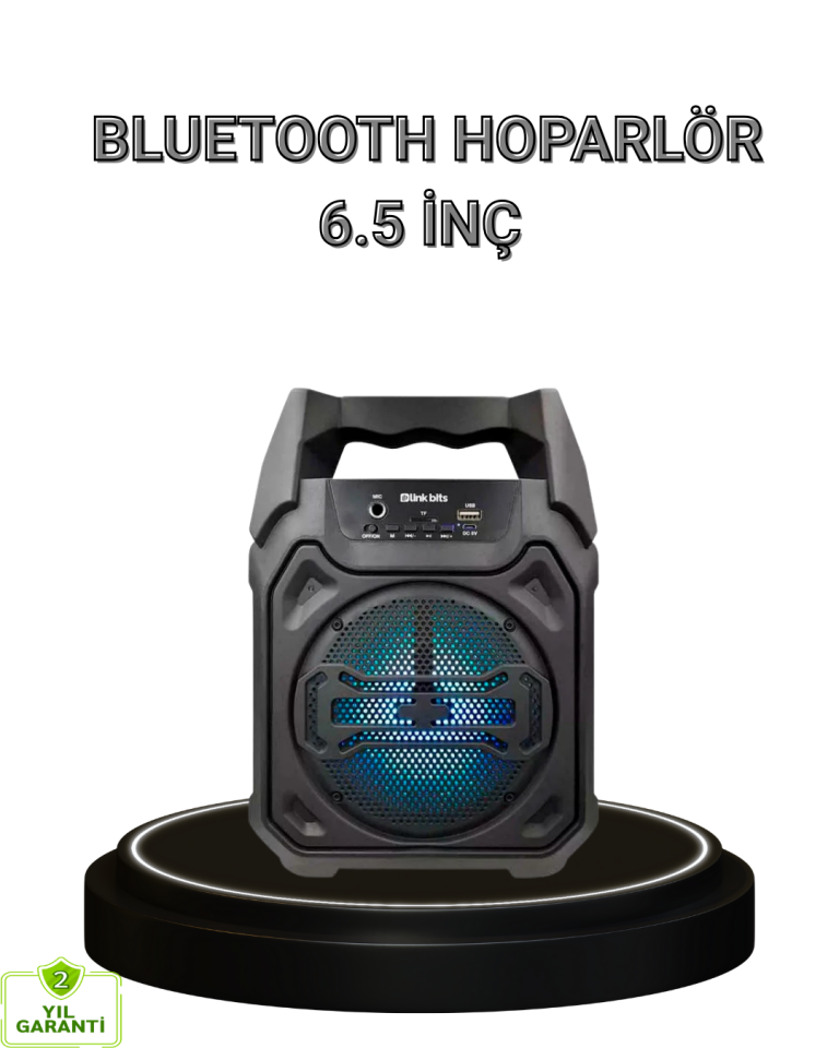 Taşınabilir Şarjlı Hoparlör – Bluetooth, TWS ve Uzun Pil Ömrü - Lisinya