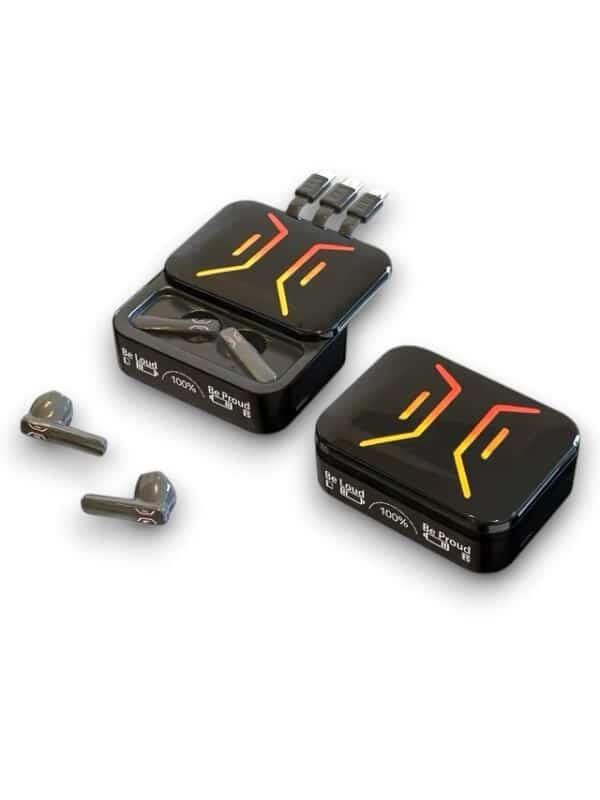 YamanHobi M80 Bluetooth Kulaklık LCD Göstergeli 2000mAh Şarj Kutulu