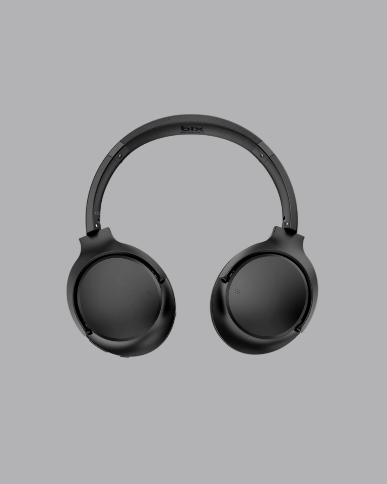 Bluetooth 5.0 Siyah Kablosuz Kulaklık 18 Saat Batarya Katlanabilir Tasarım - Lisinya