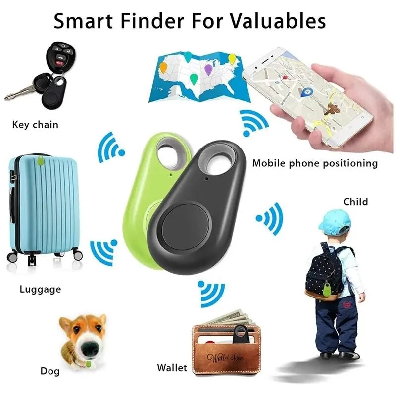 Mini Akıllı Anahtar Bulucu Bluetooth Tracker Evcil Hayvan ve Eşya Gps Bulucu Anti-kayıp Sensör ( Lisinya )