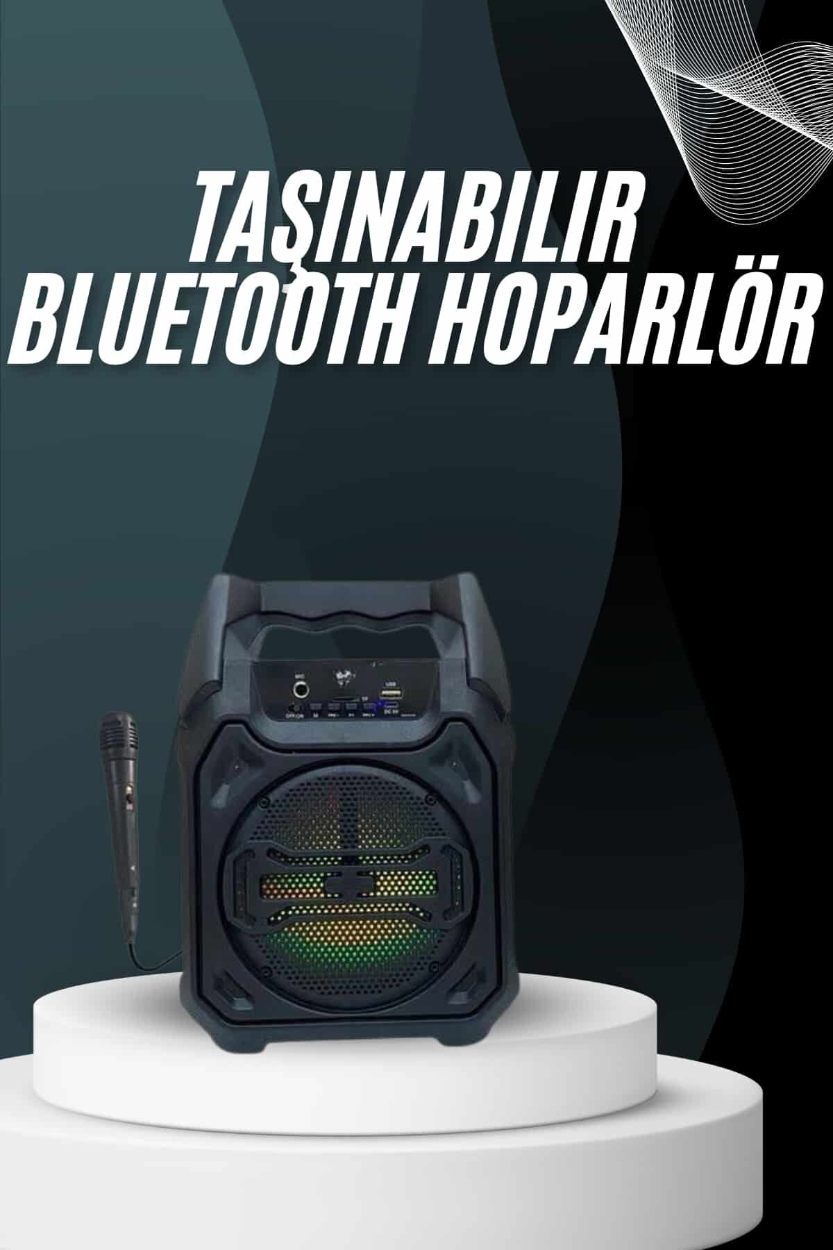 Yeni Nesil Bluetooth Hoparlör USB TF Kart Girişli Çoklu Bağlantı - Lisinya