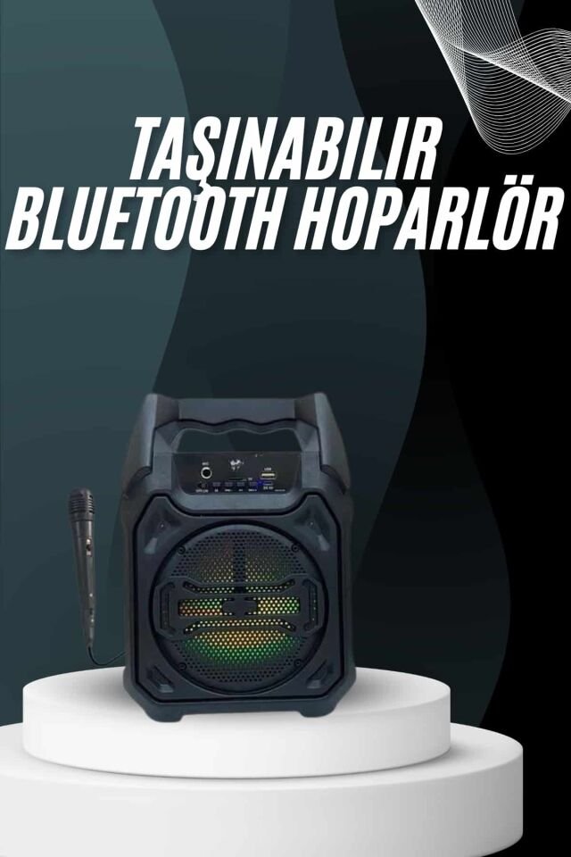 Yeni Nesil Bluetooth Hoparlör USB TF Kart Girişli Çoklu Bağlantı - Lisinya