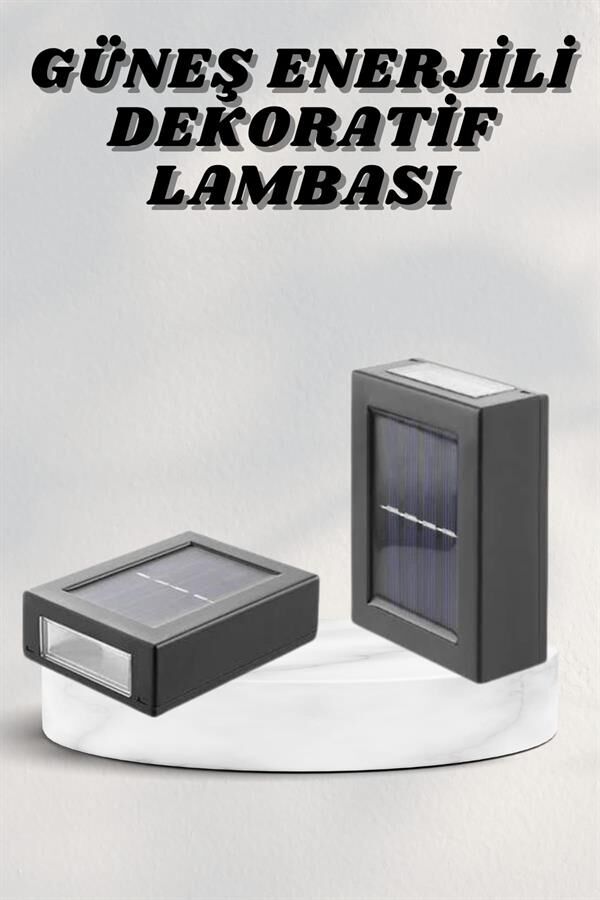 Bahçe Aydınlatması Solar Güneş Enerjili Dekoratik Led Işıklı Lamba - Lisinya