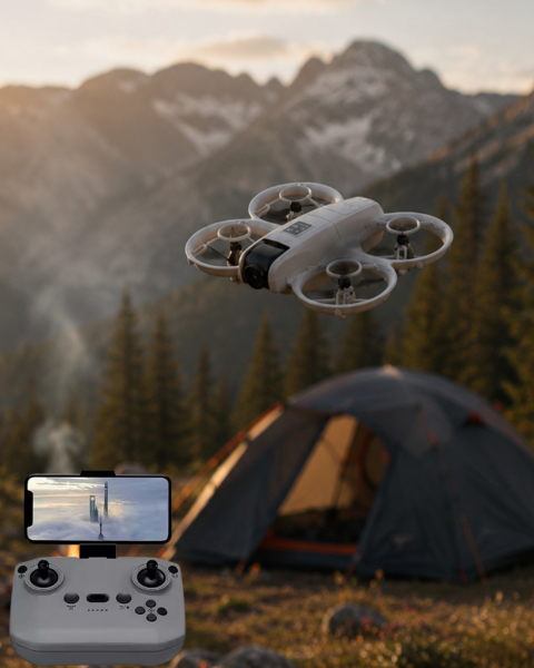 Kameralı Drone Headless Mod ve Engel Algılama Özellikli - Lisinya