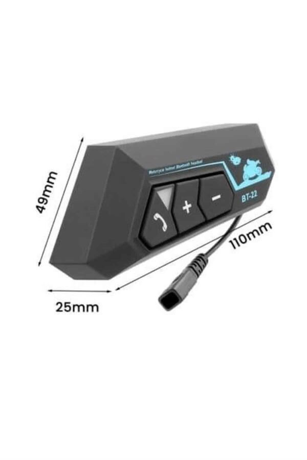 Intercom Bluetooth Kask Kulaklık Motosiklet Kulaklık 5.0 Bluetooth - Lisinya