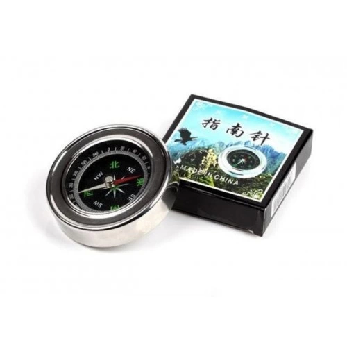 -Yuvarlak Metal Kasa Dayanıklı Pusula 60mm ( Lisinya )
