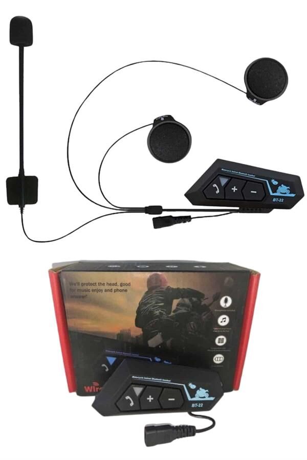 Yeni Nesil Dinleme Ve Konuşma Özellikli Intercom Kask Kulaklığı 5.0 Bluetooth - Lisinya