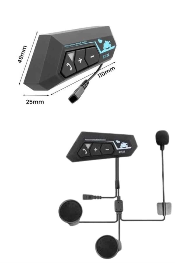 Yeni Nesil Dinleme Ve Konuşma Özellikli Intercom Kask Kulaklığı 5.0 Bluetooth - Lisinya