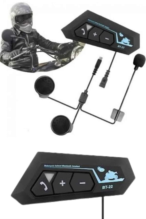 Yeni Nesil Dinleme Ve Konuşma Özellikli Intercom Kask Kulaklığı 5.0 Bluetooth - Lisinya