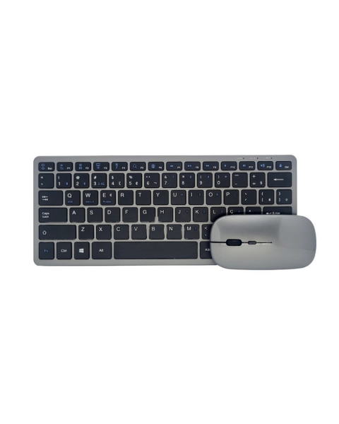Sessiz Kullanım Sunan Bluetooth Klavye Mouse Seti Çoklu Cihaz Uyumlu - Lisinya