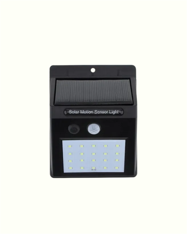 Hareket Sensörlü Solar Lamba | 120° Algılama Açısı, 3-4 Metre Mesafe, Suya Dayanıklı LED - Lisinya