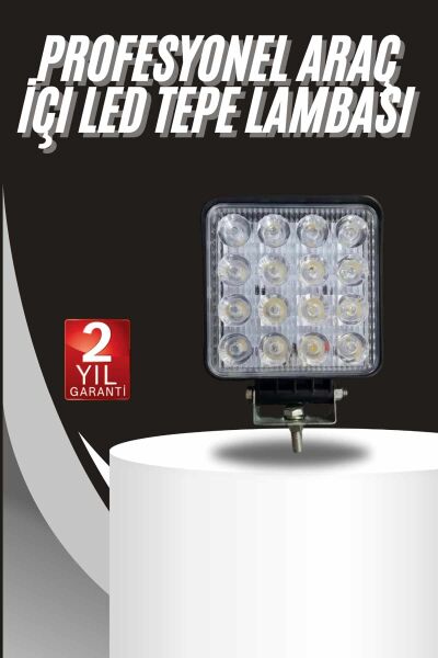 Oto Lamba 10 Led Işık Ayarlanabilir Yüksek Aydınlatmalı Beyaz Far