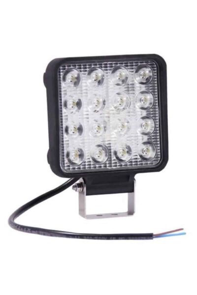 Oto Lamba 10 Led Işık Ayarlanabilir Yüksek Aydınlatmalı Beyaz Far