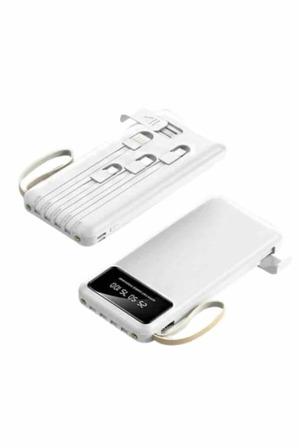 Hızlı Şarj Özellikli 20.000 Mah Dijital Göstergeli USB Girişli Android ve İOS Uyumlu Powerbank - Lisinya