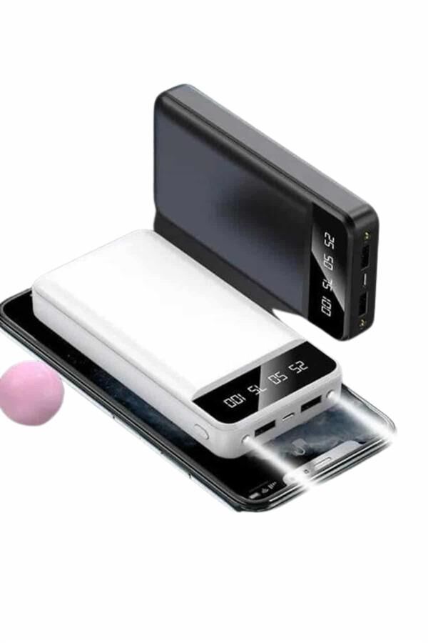 4 Çıkışlı 20.000 Mah Powerbank Uzun Pil Ömürlü Taşınabilir - Lisinya