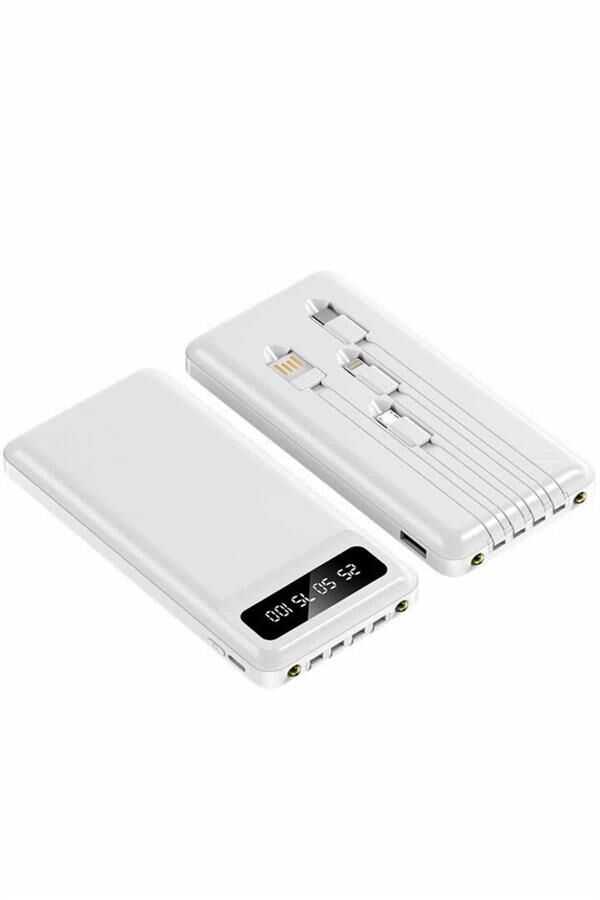 4 Çıkışlı 20.000 Mah Powerbank Uzun Pil Ömürlü Taşınabilir - Lisinya