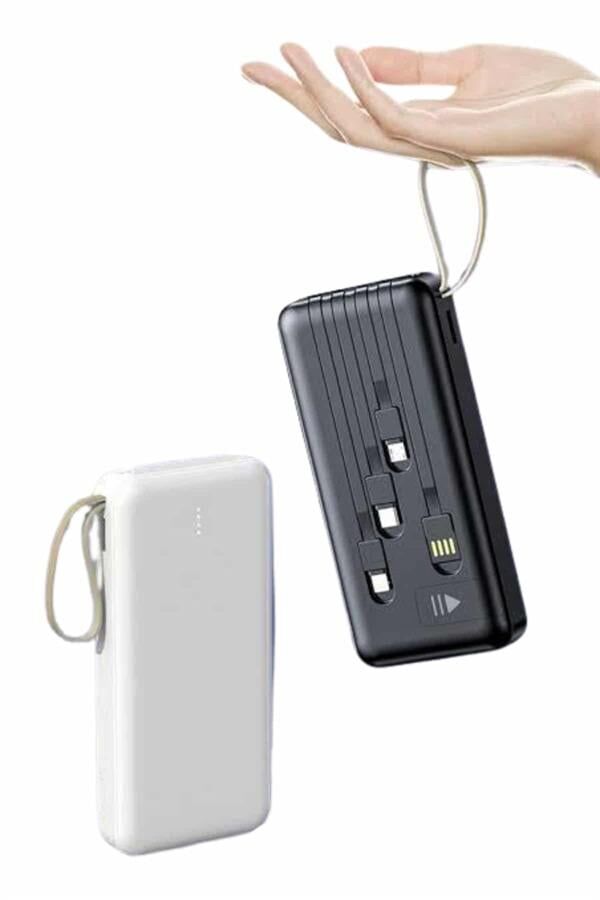 4 Çıkışlı 20.000 Mah Powerbank Uzun Pil Ömürlü Taşınabilir - Lisinya