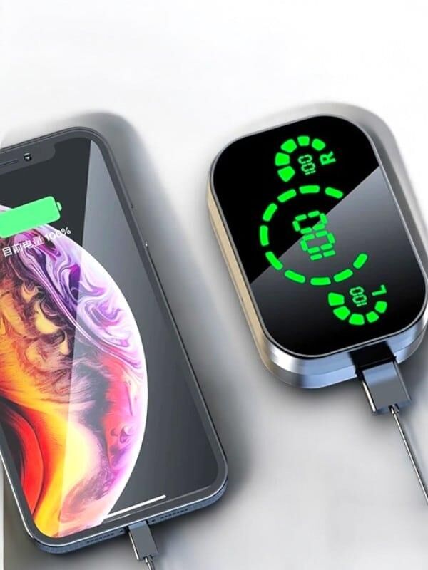 YD03 Aynalı Bluetooth Kulaklık Dokunmatik Kontrol 800mAh Şarj Kutulu